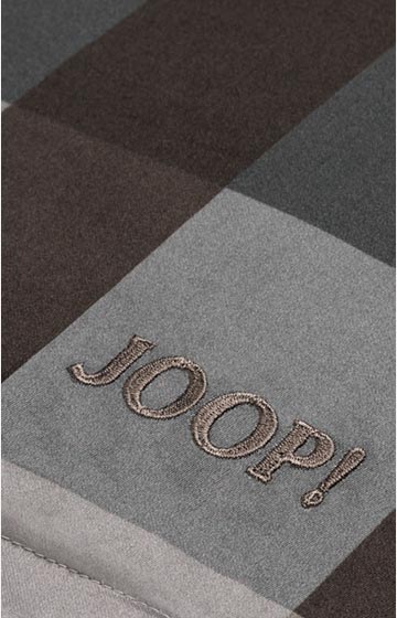 Pościel JOOP! CHECKS w kolorze szarych kamieni