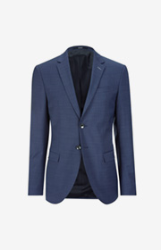 Baukasten-Sakko Damon in Blau meliert