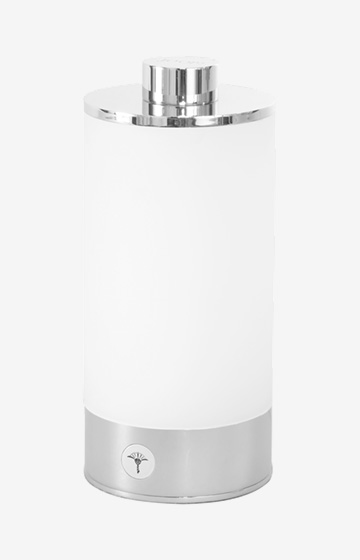 Tischleuchte Flacon Lights in Chrom/Acryl