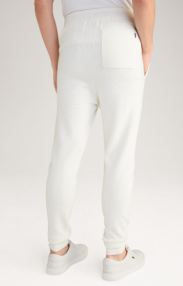 Strick-Hose in Offwhite