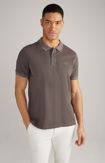 Ambrosio Polo Shirt in Dark Brown