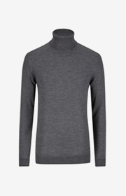 Rollkragenpullover Donte in Anthrazit