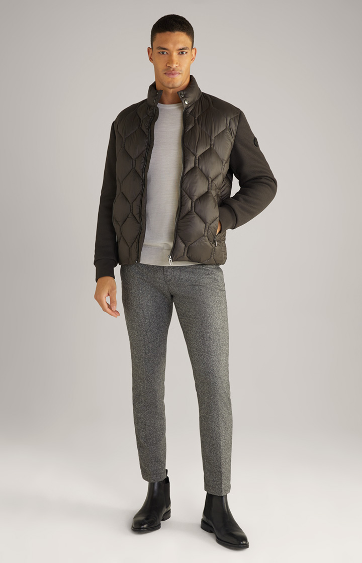 Ciscos Quilted Jacket in Brown