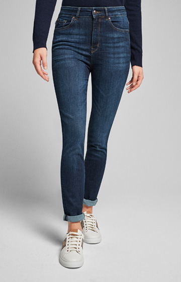 Highwaist Jeans Siena in Dunkelblau