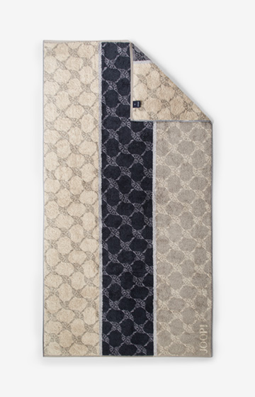 Duschtuch Cornflower Stripes, Graphit