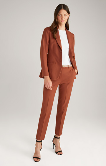 Chino Trousers in Copper Brown