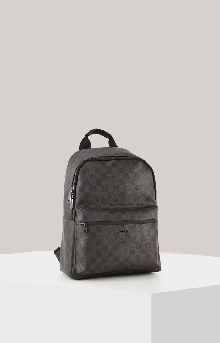 Cortina Piazza Miko Backpack in Seal Brown