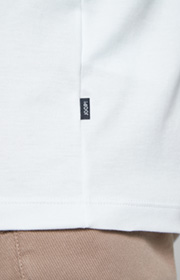 Langarm-Shirt Clifford in Weiß