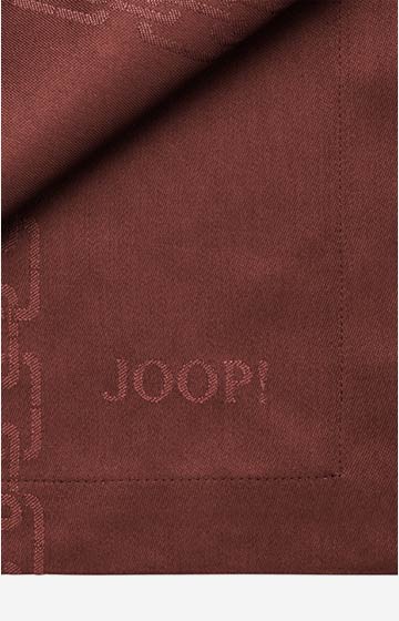 JOOP! CHAINS table runner in garnet, 50 x 160 cm