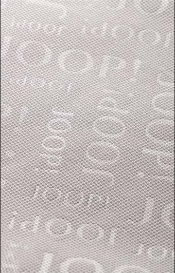 JOOP! Decorative cushion cover LABEL (40 x 40 cm), silver