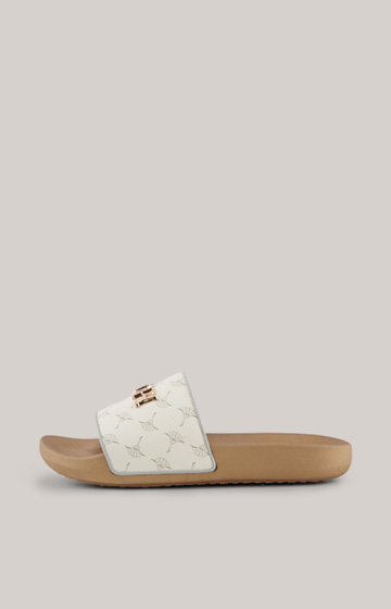 Sandale Lettera Marinos in Offwhite/Gold