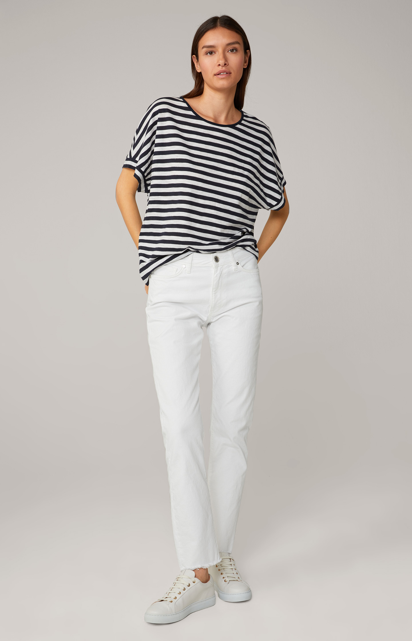 T-shirt in navy/white stripes - in the JOOP! Online Shop