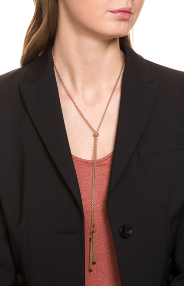 Halskette in Roségold