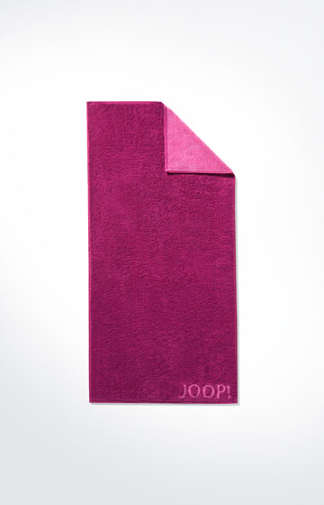 Handtuch Classic Doubleface, Cassis