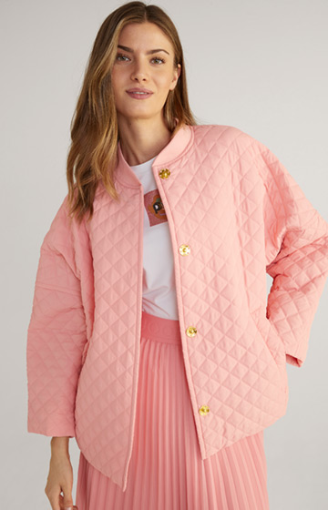 Quilted Jacket in Pink