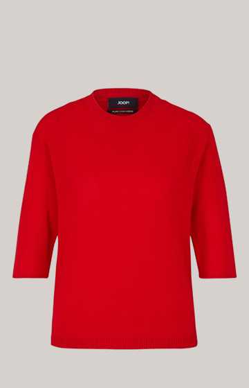 Kaszmirowa koszula w kolorze czerwonym