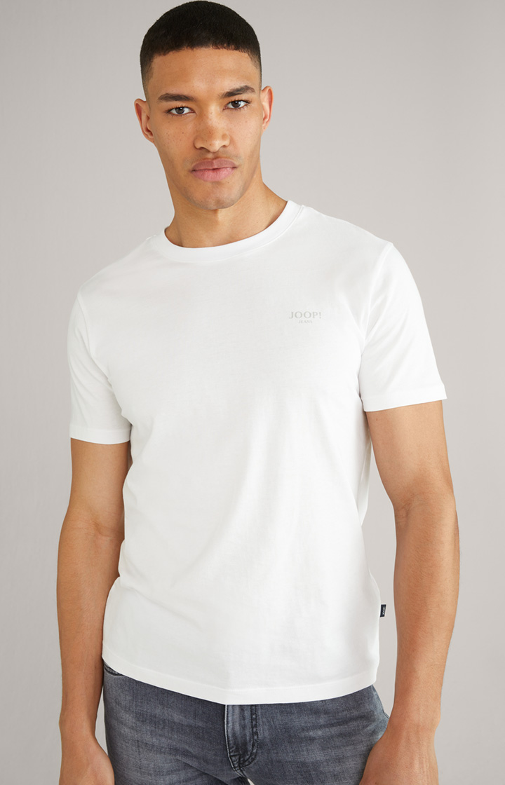 T-shirt Alphis w białym kolorze