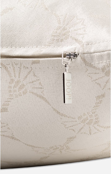 Ozdobna poszewka na poduszkę JOOP! METALLIC w kolorze złamanej bieli, 40 x 60 cm