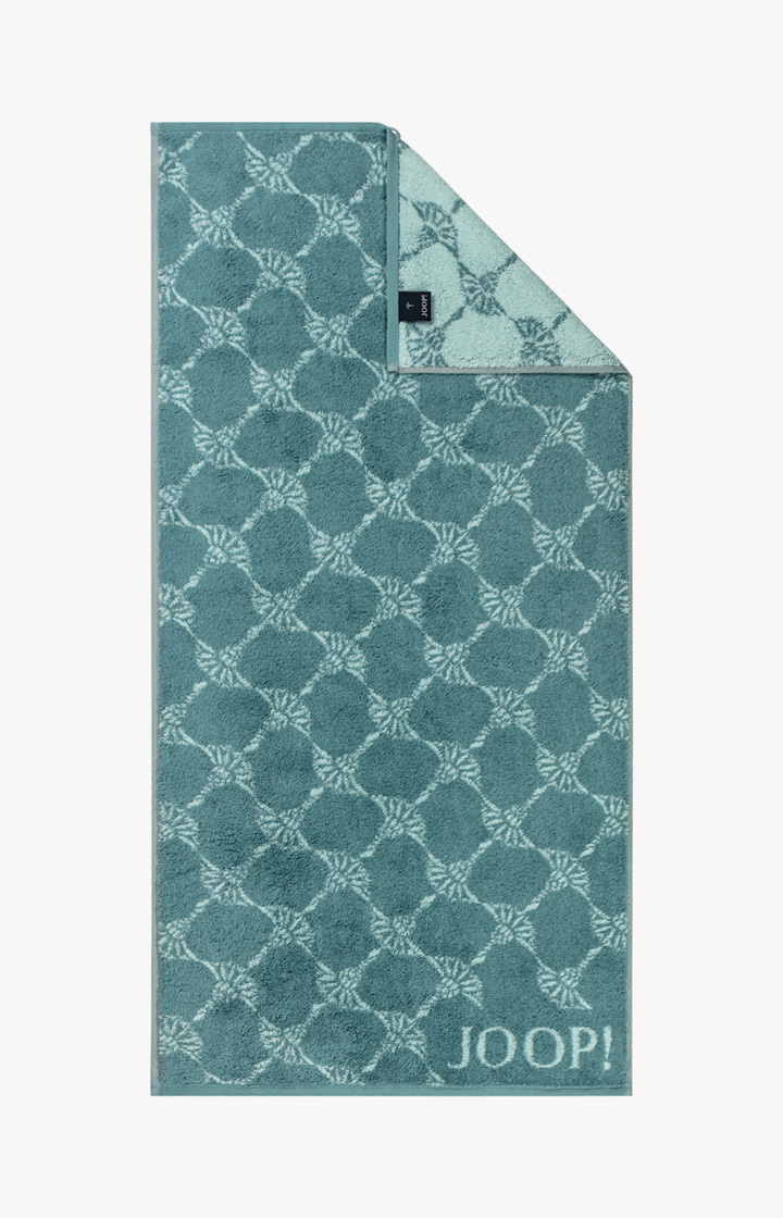 CORNFLOWER CLASSIC hand towel in turquoise