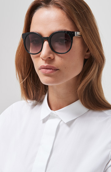 Sonnenbrille in Schwarz