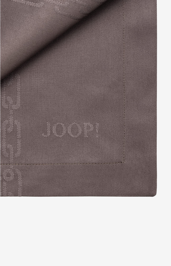 Serviette JOOP! CHAINS in Taupe - 2er Set, 50 x 50 cm