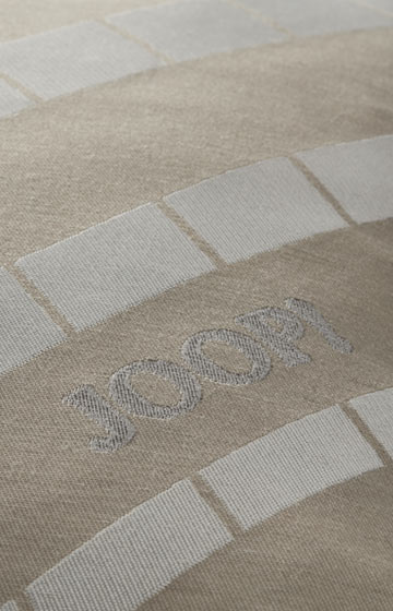 Kissenhülle Rise, Beige gemustert