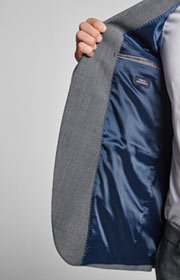 Baukasten-Sakko Herby in Dunkelgrau