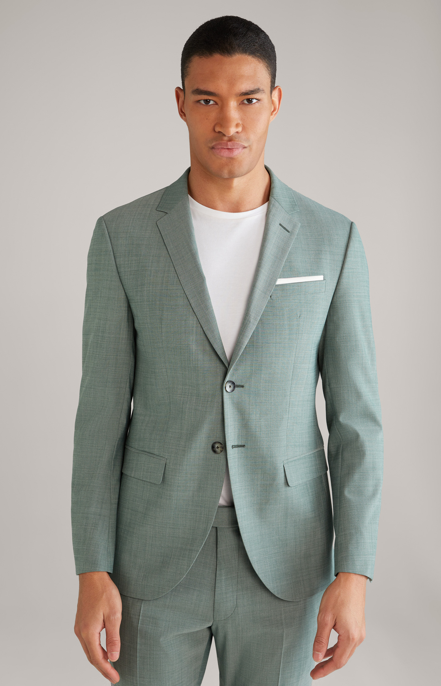 Light green store suit jacket