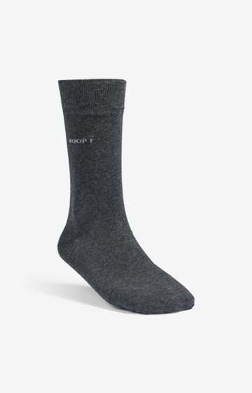 2er-Pack Finest Organic Cotton Socken in Dunkelgrau