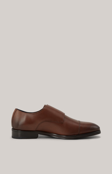 Sznurowane buty Monk Pero Kleitos w kolorze brązowym
