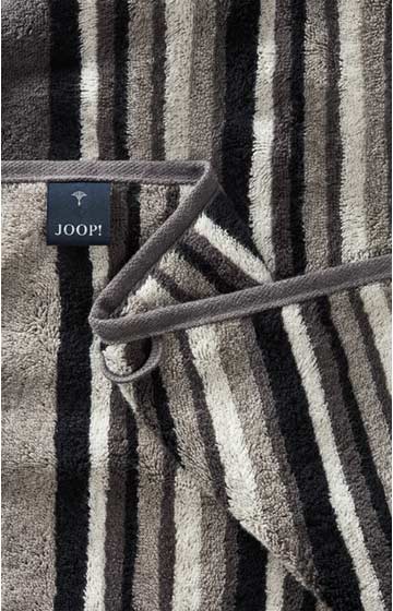 JOOP! MOVE STRIPES Hand towel in Anthracite