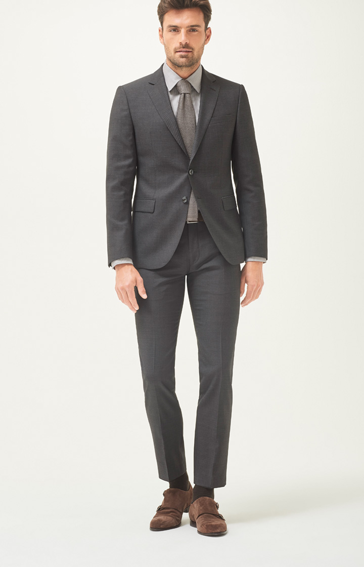 Herby-Blayr Modular Suit in Anthracite