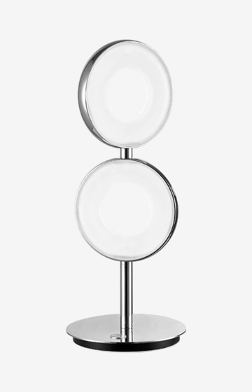 Tischleuchte Circle Lights in Chrom