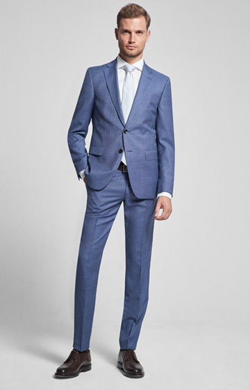 Anzug Herby-Blayr in Mittelblau