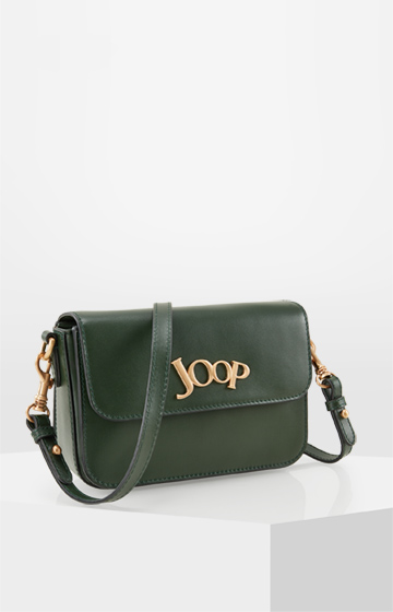 Schultertasche Uma Nausica in Dunkelgrün