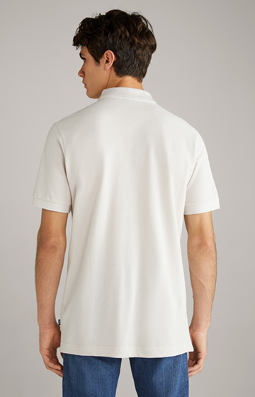 Primus Cotton Polo Shirt in Beige