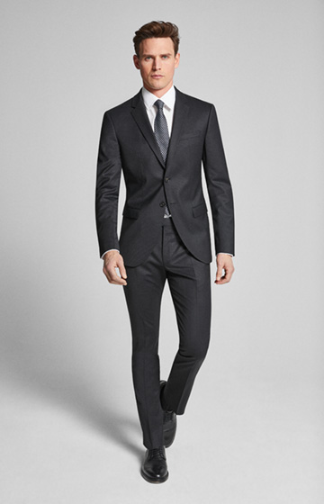 Damon-Gun Modular Suit in Textured Black