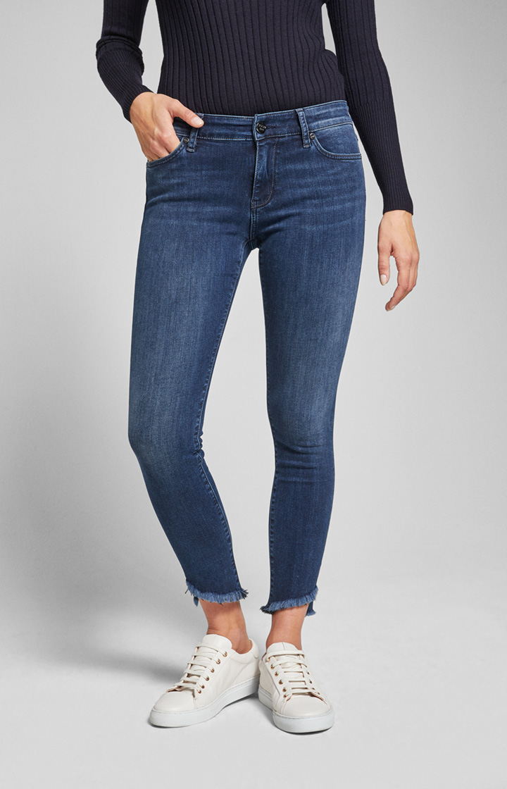 Image of Skinny Fit Jeans Sue in Mittelblau