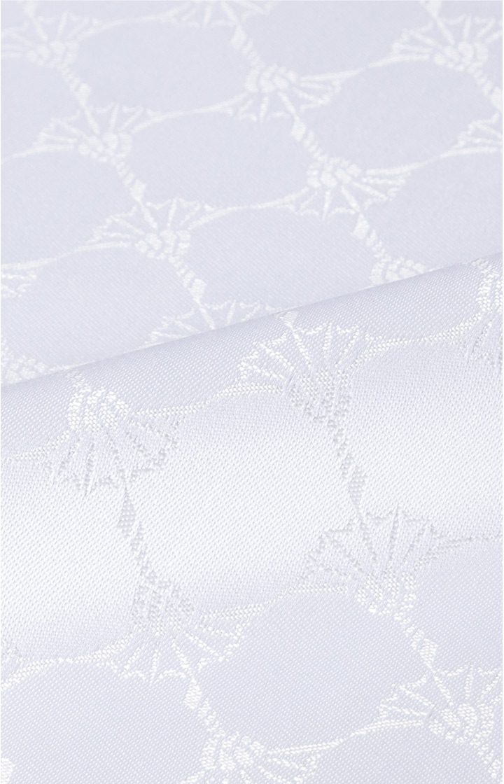JOOP! Cornflower All-over Tablecloth in White, 140 x 210 cm