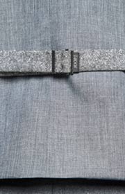 Weste Wackno in Dunkelgrau meliert