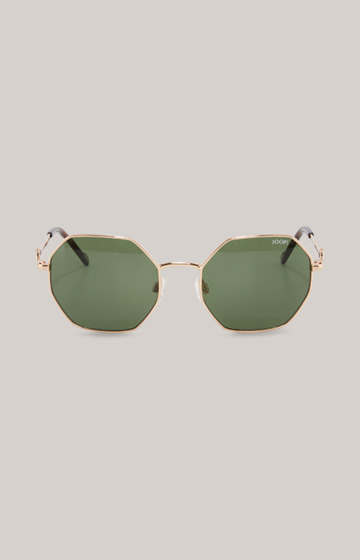 Gold/Green Sunglasses