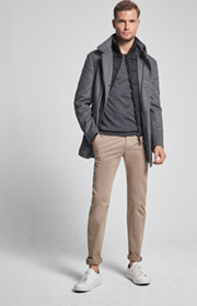 Jacke Dannio in Grau 