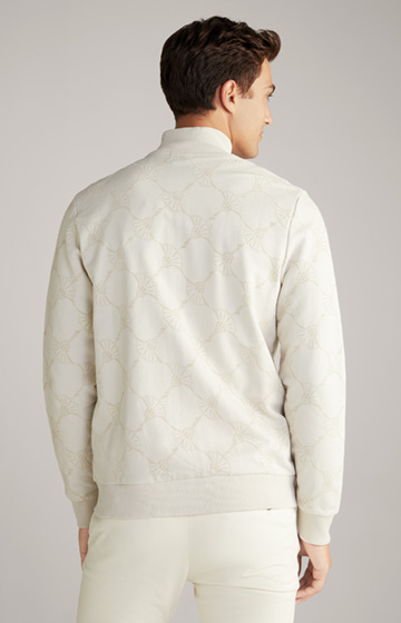 Tamilo Sweatshirt Jacket in Off-white