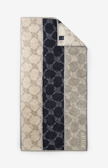 Handtuch Cornflower Stripes, Graphit