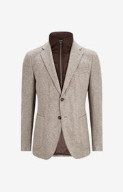 Sakko Hecton In Beige melange