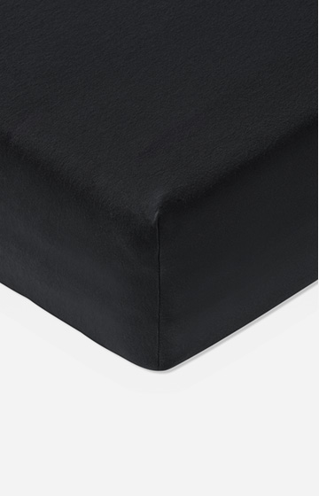 JOOP! UNI fitted bed sheet in black