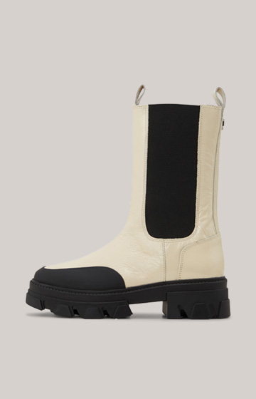Chelsea Boots Sofisticato Camy in Weiss