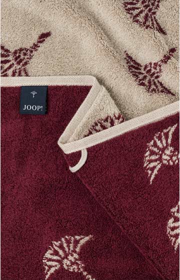 JOOP! FADED CORNFLOWER Guest Towel in Rouge, 30 x 50 cm