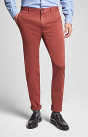 Hose Steen in Rost-Braun