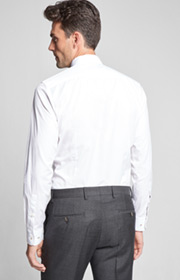 Hemd Piro - bügelleicht - in Weiß